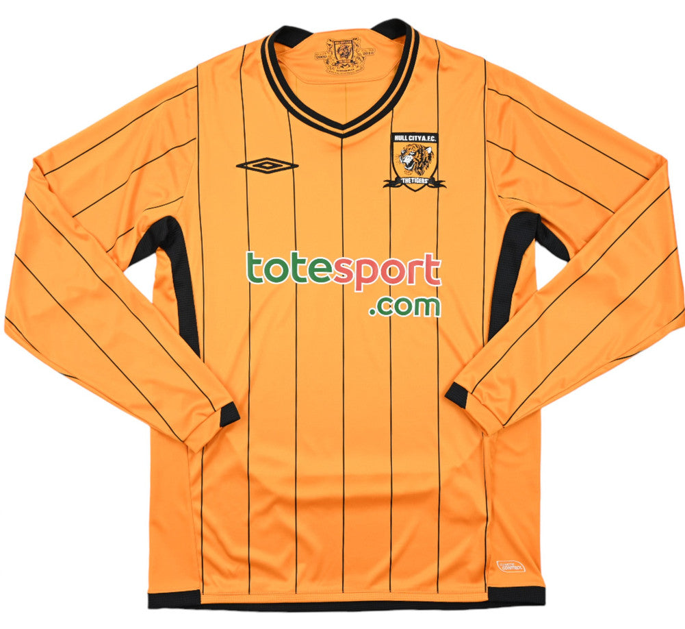 Maillot Gardien Hull City 2009-10 Umbro Manches Longues Vintage