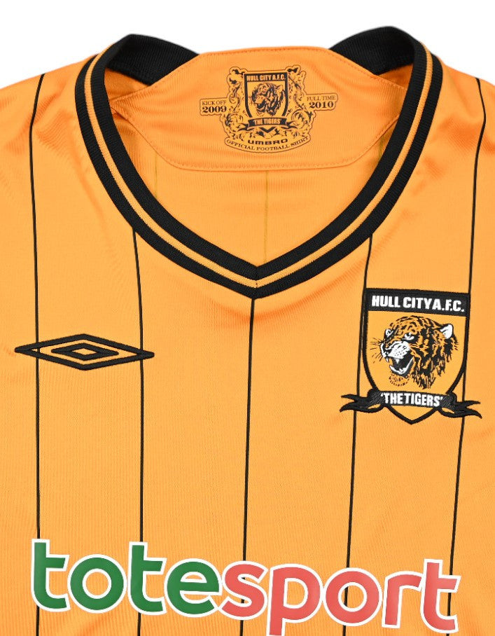 Maillot Gardien Hull City 2009-10 Umbro Manches Longues Vintage