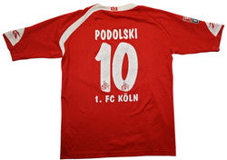 Maillot FC Köln Domicile 2009-10 Reebok Podolski Vintage