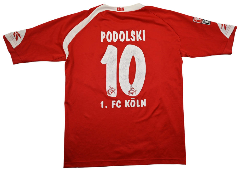 Maillot FC Köln Domicile 2009-10 Reebok Podolski Vintage
