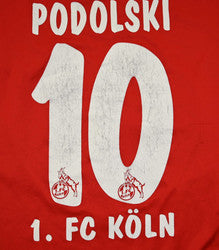Maillot FC Köln Domicile 2009-10 Reebok Podolski Vintage