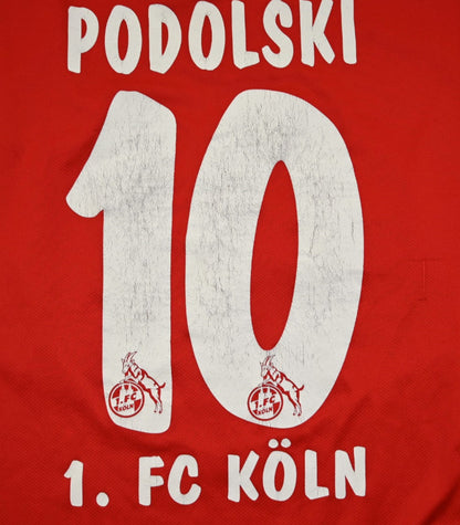 Maillot FC Köln Domicile 2009-10 Reebok Podolski Vintage