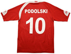 Maillot FC Köln 2009-10 Reebok Podolski vintage domicile