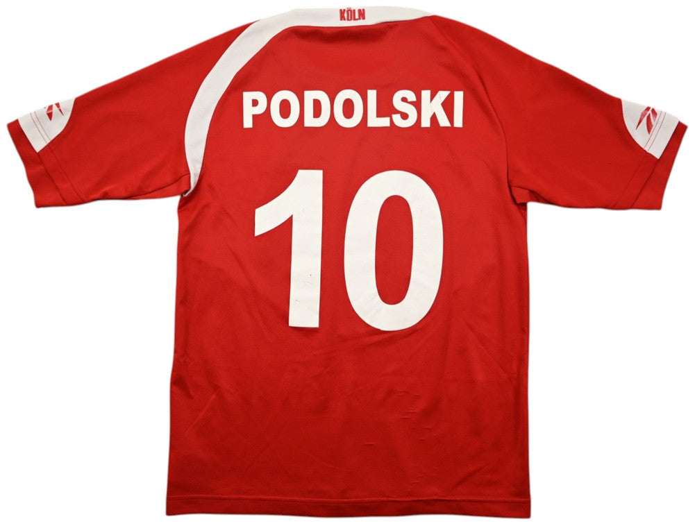 Maillot FC Köln 2009-10 Reebok Podolski vintage domicile