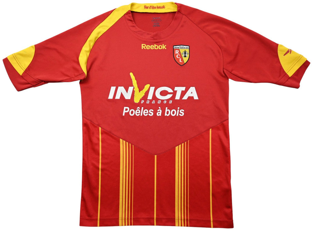 Maillot RC Lens 2009-10 Domicile Reebok Invicta vintage