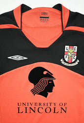 Maillot Gardien Lincoln City 2009-10 Umbro Manches Longues Vintage