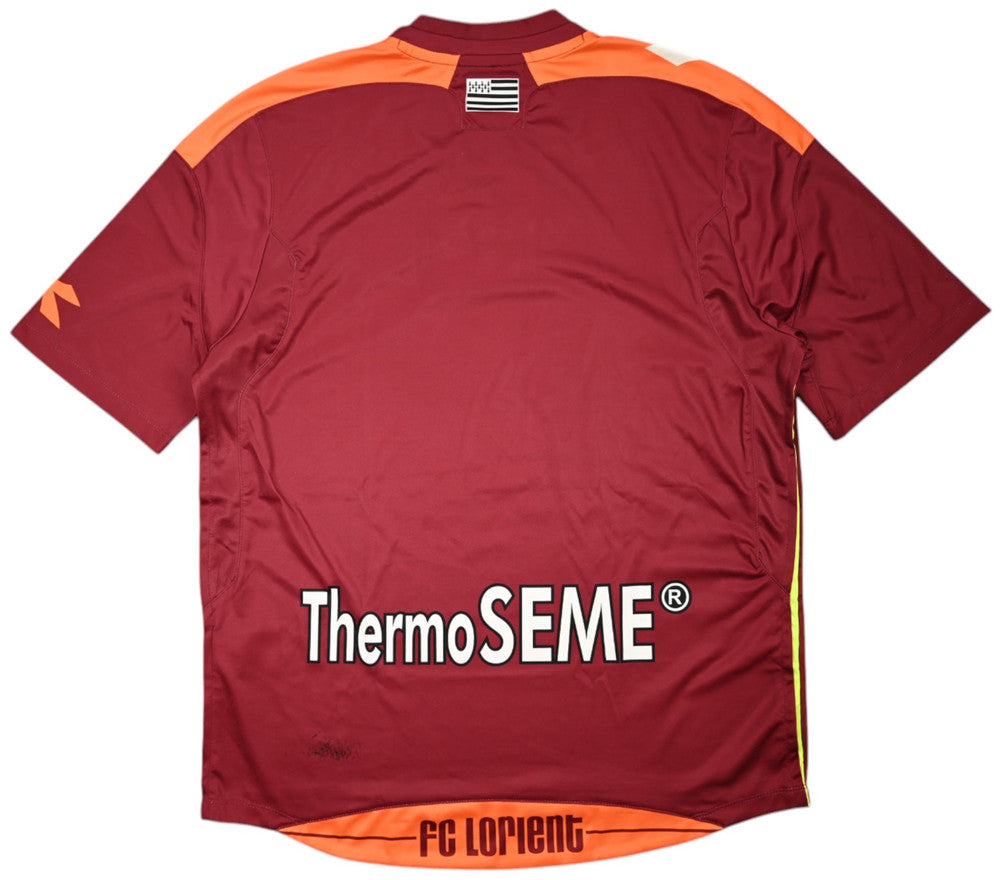 Maillot Lorient 2009-10 Domicile Diadora La Trinitaine vintage 9/10
