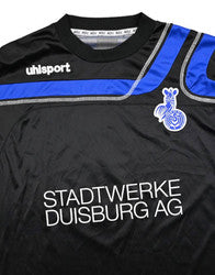 Maillot Gardien MSV Duisburg 2009-10 Uhlsport Vintage L