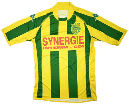 Maillot FC Nantes 2009-10 Domicile Kappa Synergie vintage