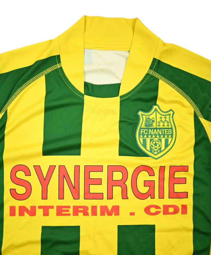 Maillot FC Nantes 2009-10 Domicile Kappa Synergie vintage