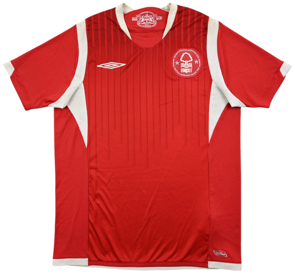 Maillot Nottingham Forest Domicile 2009-10 Umbro Vintage