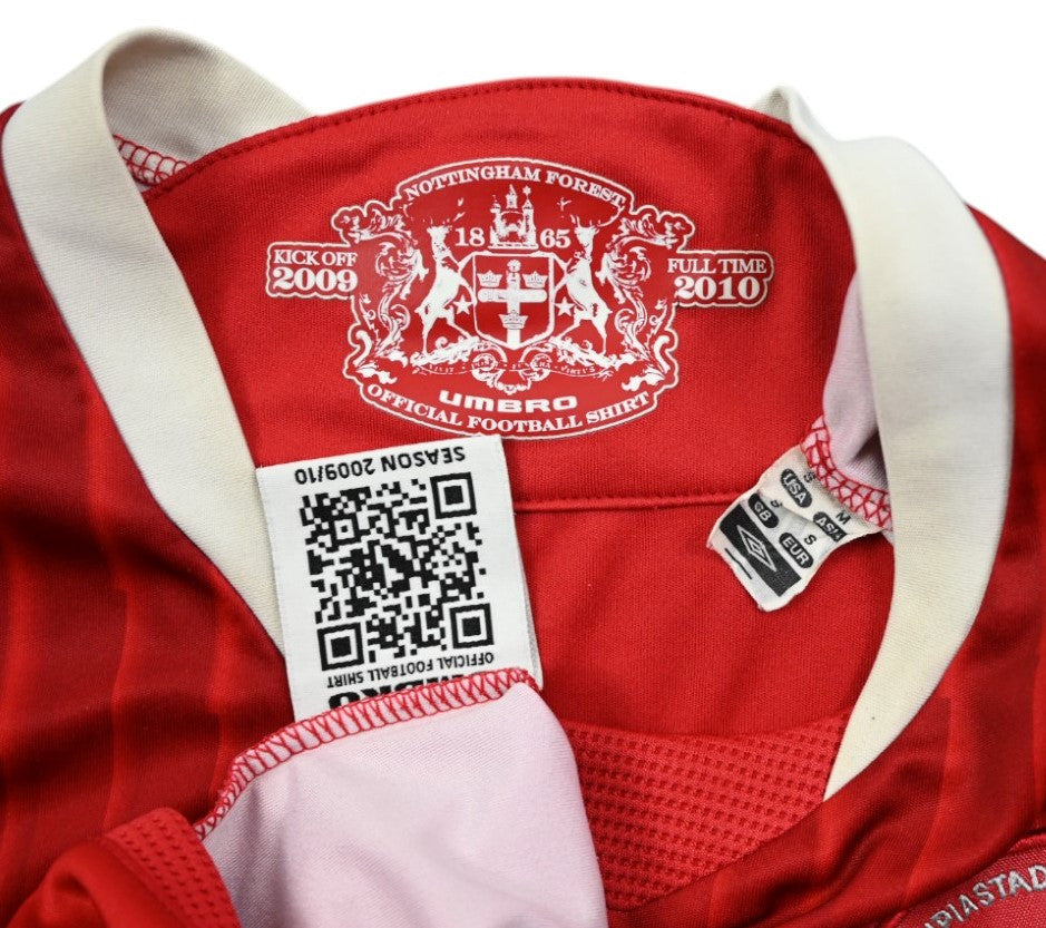 Maillot Nottingham Forest Domicile 2009-10 Umbro Vintage