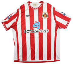 Maillot Sunderland 2009-10 Domicile Umbro Campbell vintage