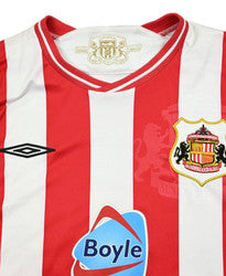 Maillot Sunderland 2009-10 Domicile Umbro Campbell vintage