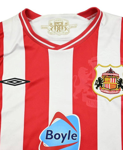 Maillot Sunderland 2009-10 Domicile Umbro Campbell vintage