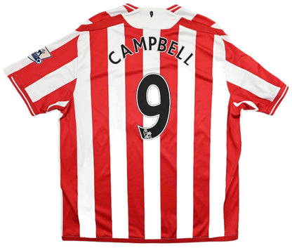 Maillot Sunderland 2009-10 Domicile Umbro Campbell vintage