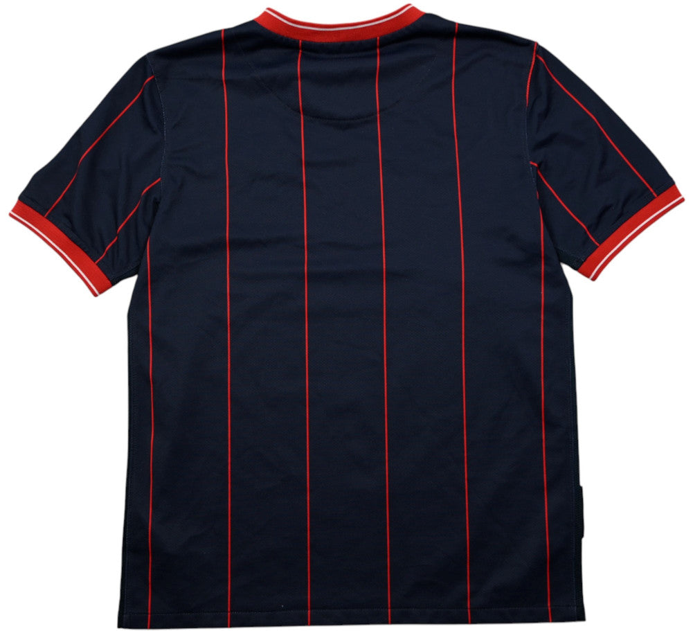 Maillot PSG 2009-10 Nike Domicile Fly Emirates L Boys vintage