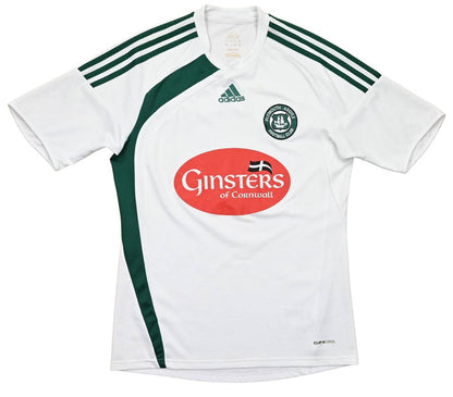 Maillot Plymouth Argyle 2009-10 Adidas vintage Ginsters