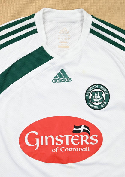 Maillot Plymouth Argyle 2009-10 Adidas vintage Ginsters