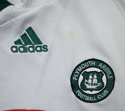 Maillot Plymouth Argyle 2009-10 Adidas vintage Ginsters