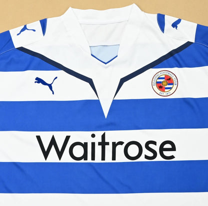 Maillot Reading 2009-10 Puma Domicile Vintage Waitrose