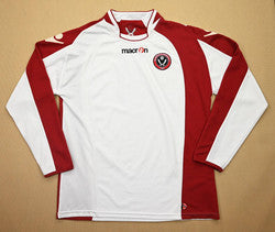 Maillot Sheffield United Domicile Macron 2009-10 Vintage L
