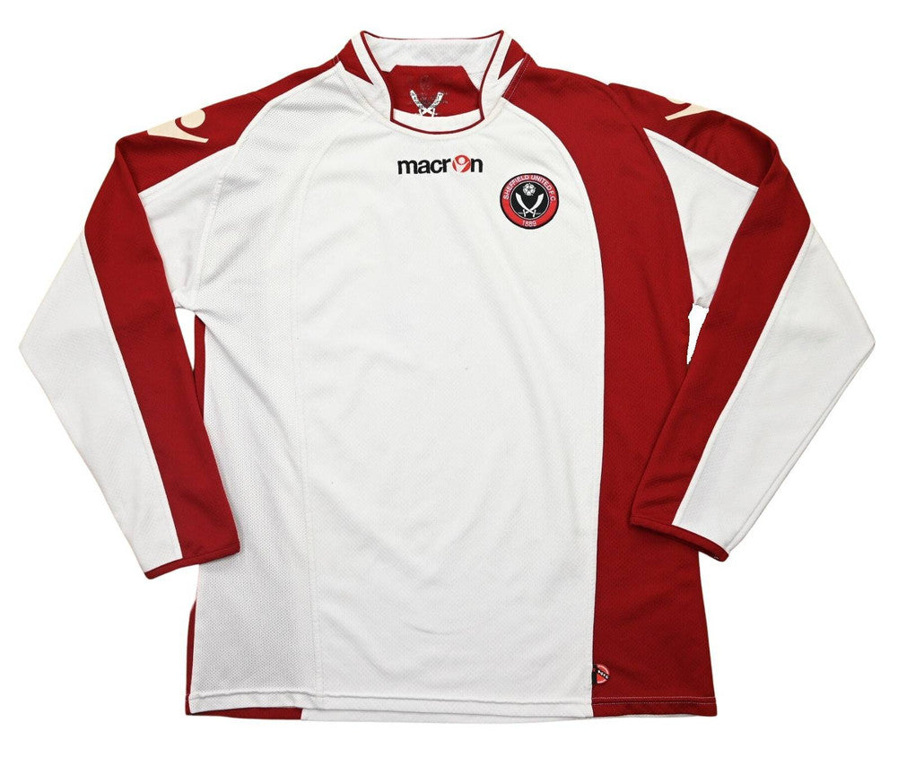 Maillot Sheffield United Domicile Macron 2009-10 Vintage L