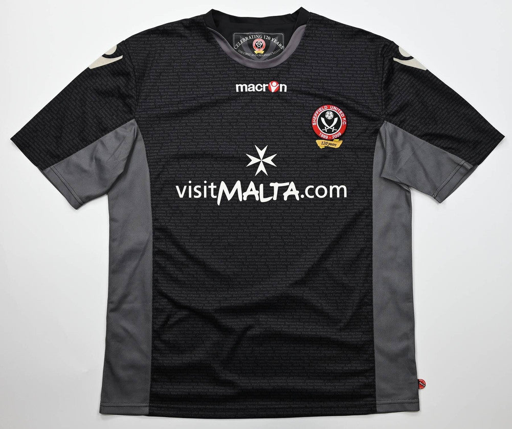 Maillot Extérieur Sheffield United 2009-10 Macron Vintage 9/10