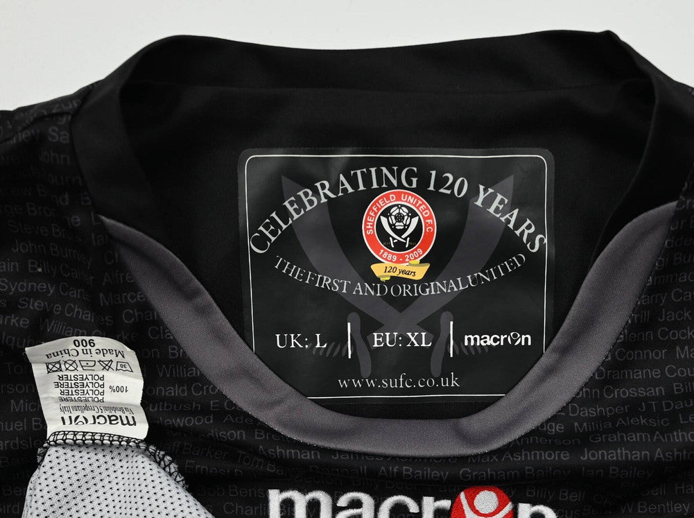Maillot Extérieur Sheffield United 2009-10 Macron Vintage 9/10