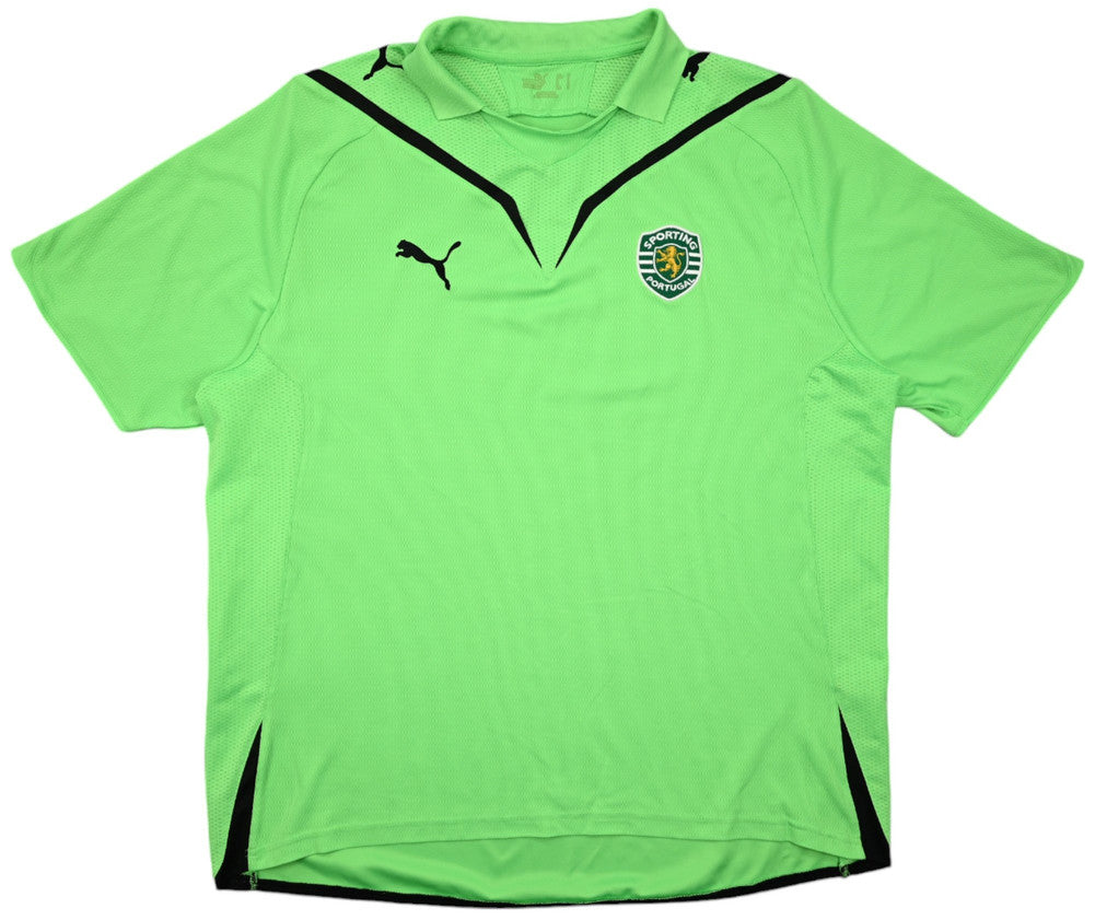 Maillot Sporting CP Extérieur Puma 2009-10 Vintage | 8/10