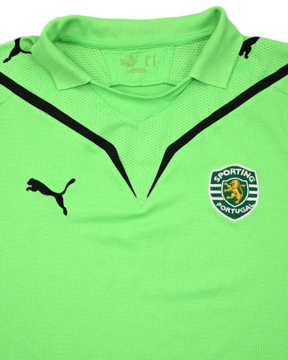 Maillot Sporting CP Extérieur Puma 2009-10 Vintage | 8/10