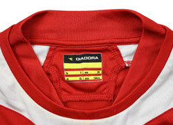 Maillot Standard Liège 2009-10 Domicile Diadora Vintage XS