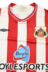 Maillot Sunderland 2009-10 Umbro Domicile Vintage - 8/10