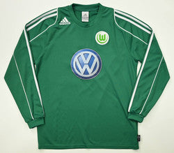 Maillot VFL Wolfsburg 2009-10 Domicile Adidas Manches Longues #2