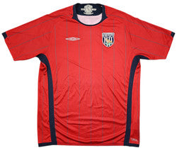 Maillot West Bromwich Albion 2009-10 Domicile Umbro Vintage