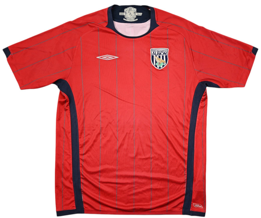 Maillot West Bromwich Albion 2009-10 Domicile Umbro Vintage