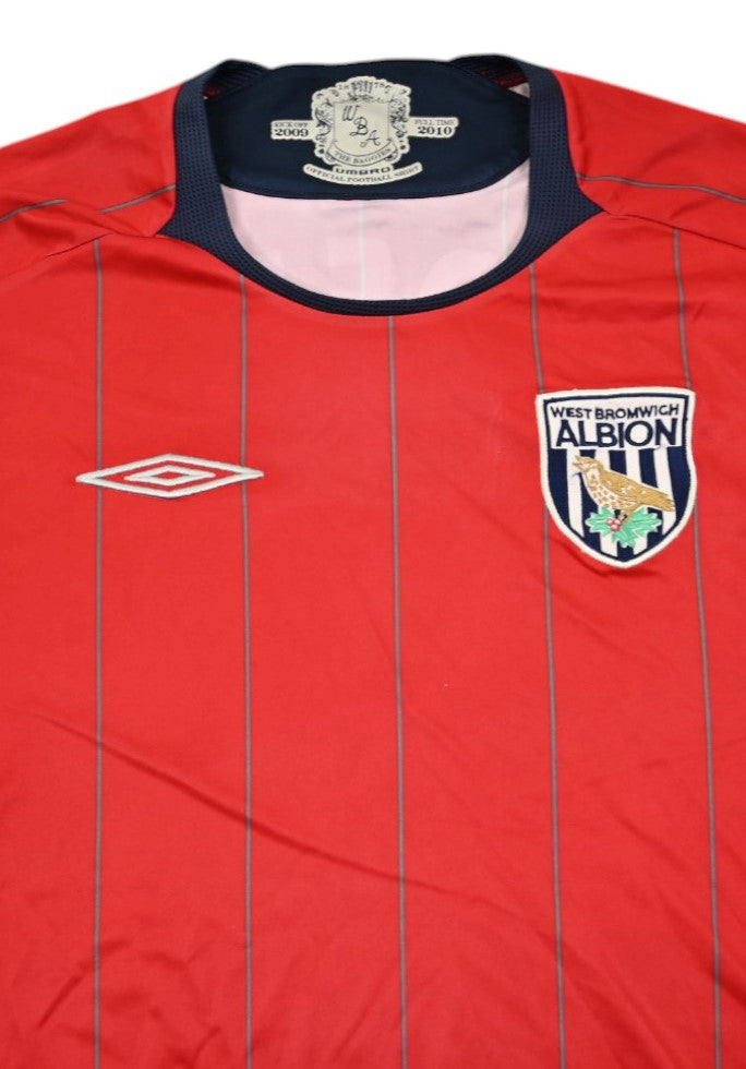 Maillot West Bromwich Albion 2009-10 Domicile Umbro Vintage