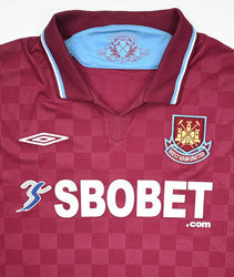 Maillot West Ham 2009-10 Umbro Noble Domicile Vintage XXL