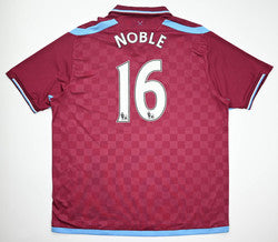 Maillot West Ham 2009-10 Umbro Noble Domicile Vintage XXL