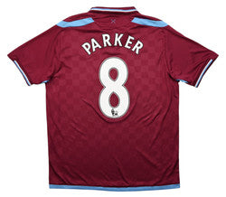 Maillot West Ham United 2009-10 Umbro Parker Domicile Vintage