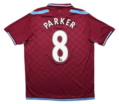 Maillot West Ham United 2009-10 Umbro Parker Domicile Vintage
