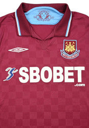 Maillot West Ham United Domicile Umbro 2009-10 vintage