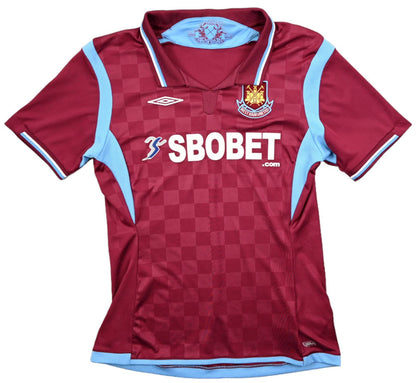 Maillot West Ham Domicile Umbro 2009-10 Vintage Femme S