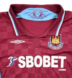 Maillot West Ham Domicile Umbro 2009-10 Vintage Femme S