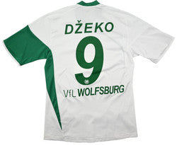 Maillot VFL Wolfsburg Extérieur Adidas 2009-10 Dzeko vintage