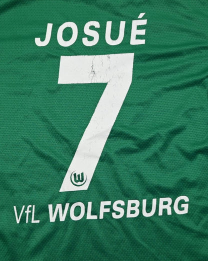 Maillot VFL Wolfsburg 2009-10 Domicile Adidas Josué vintage