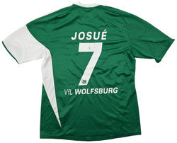 Maillot VFL Wolfsburg 2009-10 Domicile Adidas Josué vintage