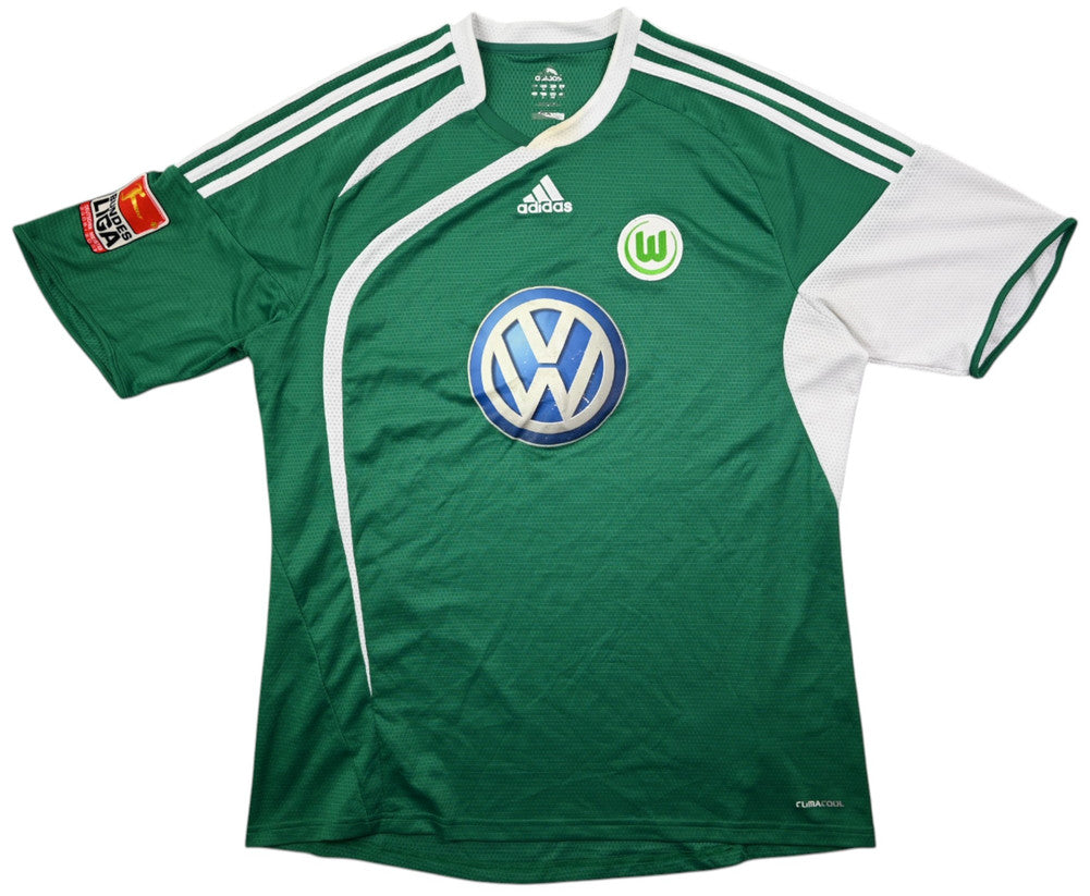 Maillot VfL Wolfsburg Domicile 2009-10 Adidas Vintage Collector