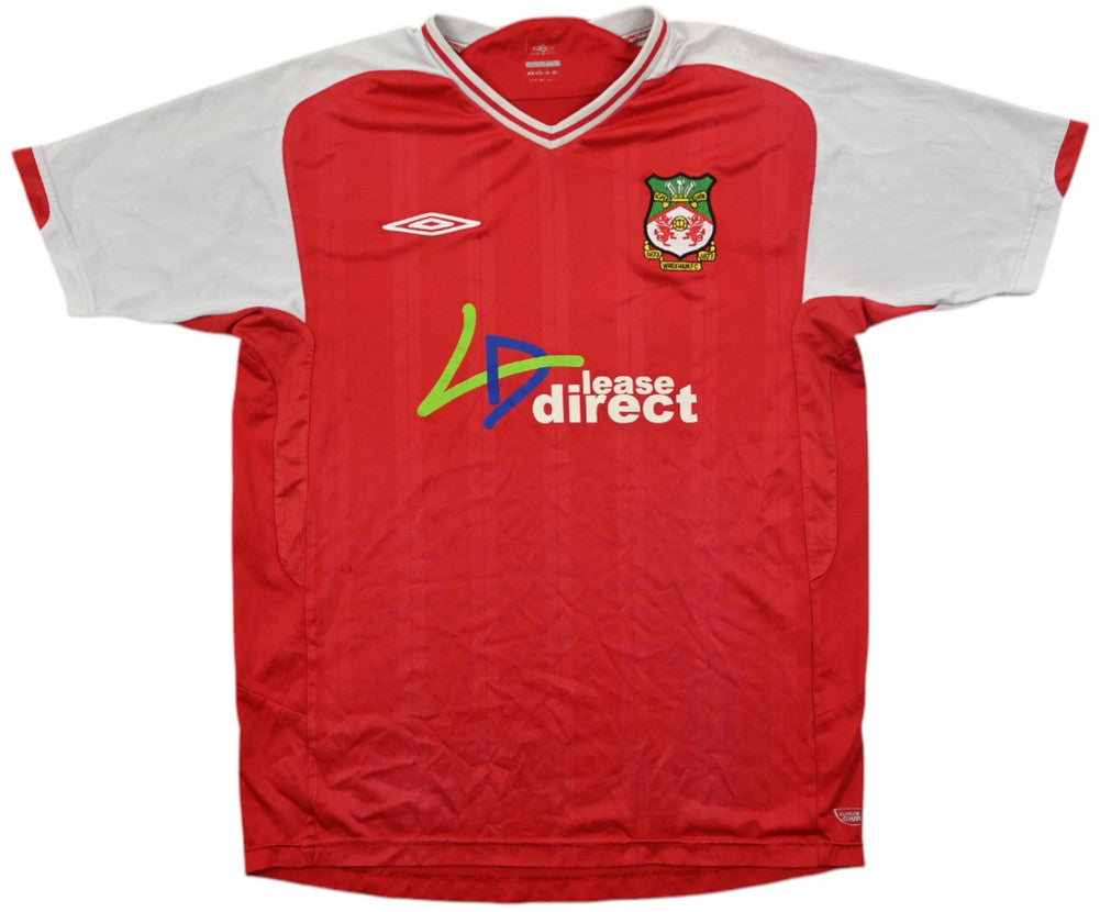 Maillot Wrexham Domicile Umbro 2009-10 Vintage | Lease Direct