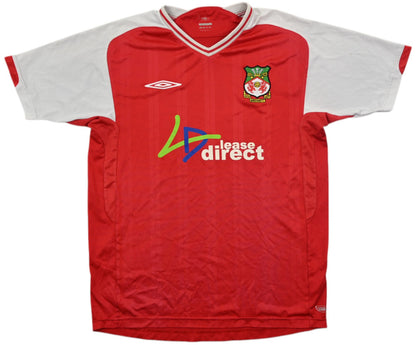 Maillot Wrexham Domicile Umbro 2009-10 Vintage | Lease Direct